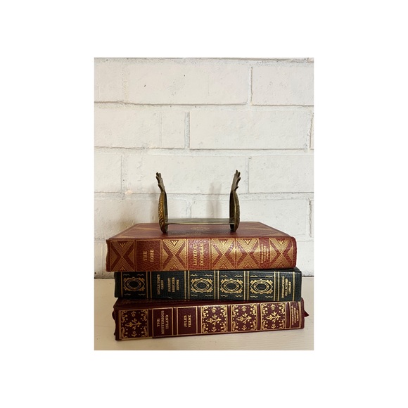 Vintage Mid Century Brass Pineapple Letter/Napkin Holder - Picture 2 of 4